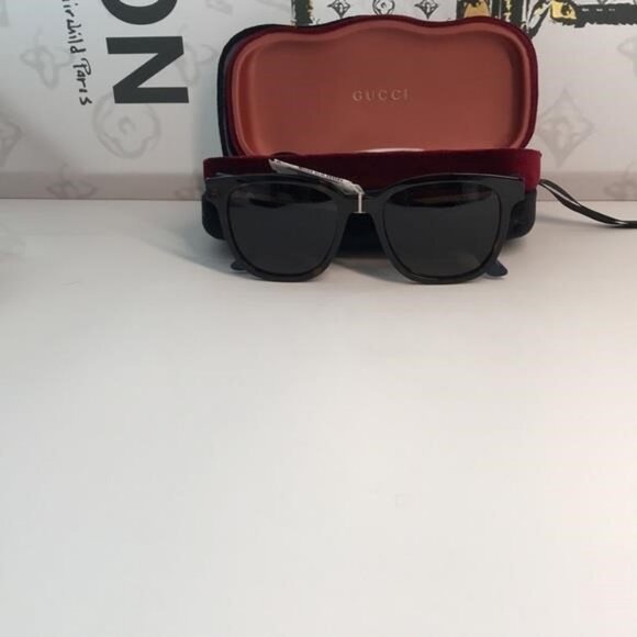 Authentic Gucci GG0848SK 003 Sunglasses Havana Tortoise Brown – New - Picture 12 of 12